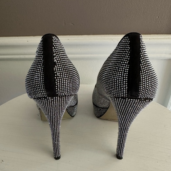 Enzo Angiolini silver platform pumps - Picture 3 of 4